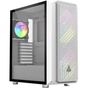 Montech AIR X ARGB Diamonded Mesh White Gaming Case