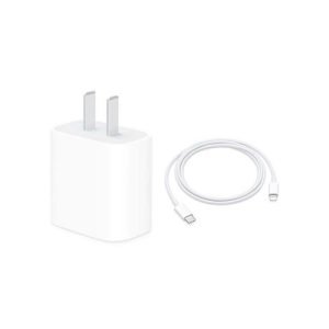 Apple 20W USB-C Power Adapter with USB-C to Lightning Cable