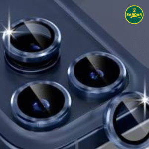 Dark Blue Metallic camera ring lens guard for Apple iphone 17 Pro Max